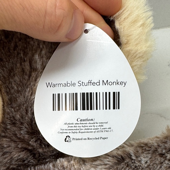 Young Living Plush Monkey - Brown and Cream - Picture 2 of 16